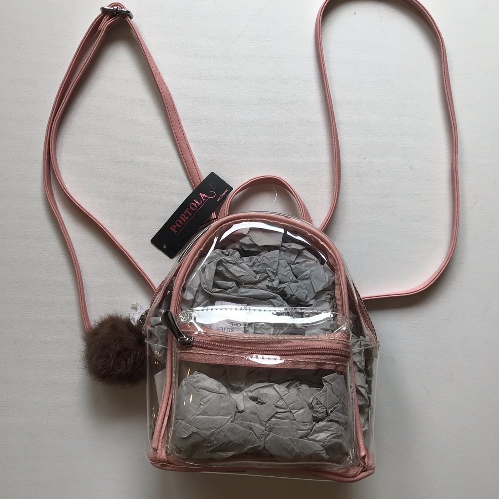 See through Backpack NWT